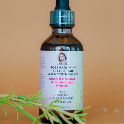 ROSEMARY MINT SCULP & HAIR STRENGTHEN OIL